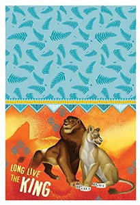 "Disney The Lion King" Teal and Orange Party Paper Table Cover, 54" x 96"