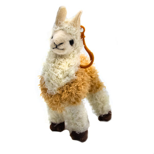 B-THERE Llama Stuffed Animal Plush Keychain