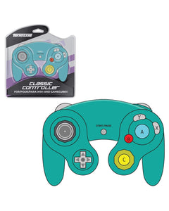 TeknoGame Wired GameCube Controller, Green/Blue