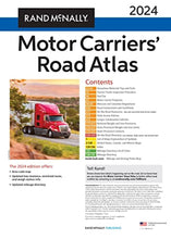 Load image into Gallery viewer, Rand McNally 2024 Motor Carriers&#39; Road Atlas (The Rand McNally Motor Carriers&#39; Road Atlas)
