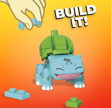Load image into Gallery viewer, Mega Construx Pokemon Bulbasaur Construction Set, Building Toys for Kids
