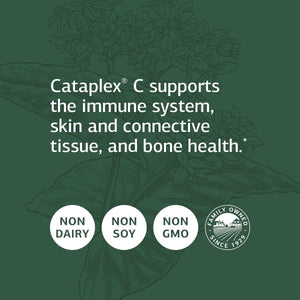 Standard Process Cataplex C - Immune Support, Adrenal Support, and Skin and Bone Health Supplement with Vitamin C, Magnesium Citrate, Calcium, Sunflower Lecithin, and More - 360 Tablets