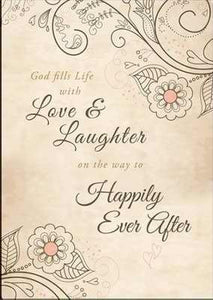 Warner Press 304838 Certificate - W-Love & Laughter Happily Ever After