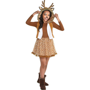 Oh Deer! Halloween Costume for Girls, Large, with Included Accessories, by Amscan
