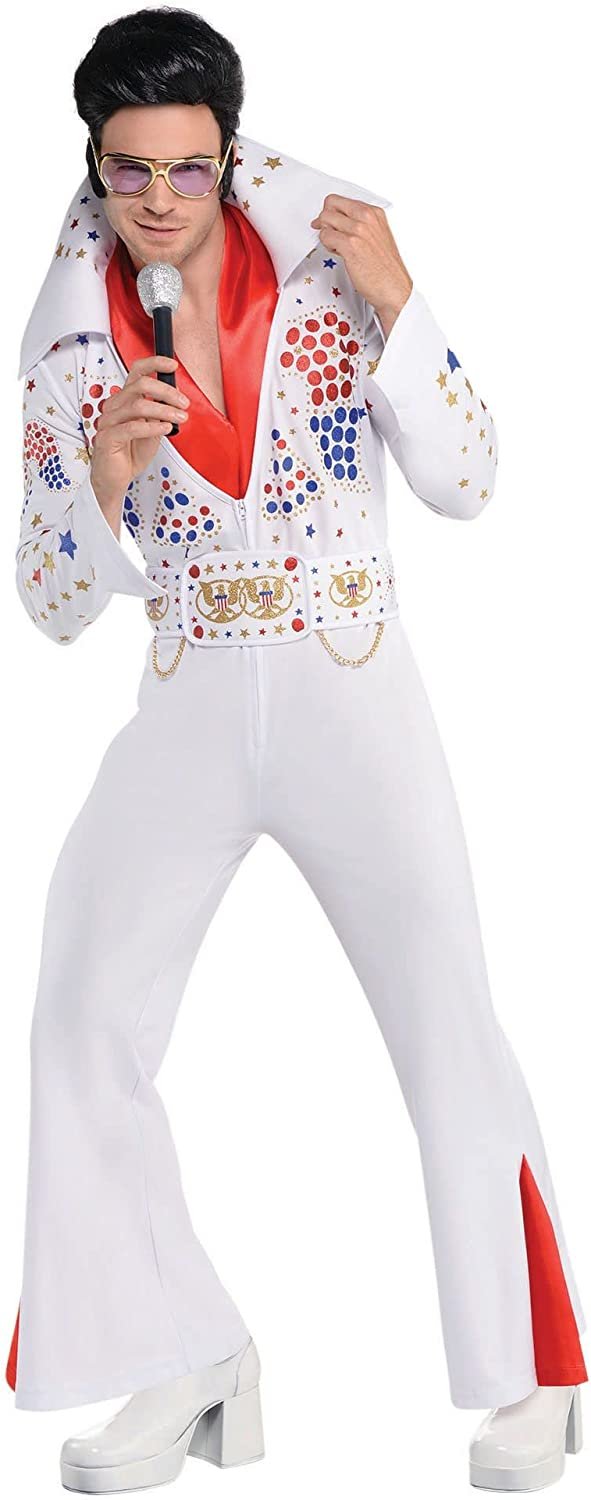 amscan King of Vegas Adult Elvis Costume