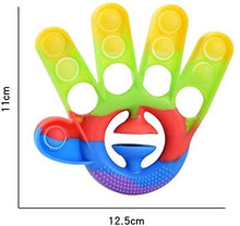 Load image into Gallery viewer, Pop Fidget Hand Popper Toy Squeeze Loud Snap Fidget Toy BPA Food Grade Silicone Sensory Toys for Anxiety and Stress Relief
