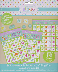 Amscan Games, Baby Shower Value Bingo, Multicolor, Multi Sizes Party Supplies