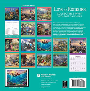 Disney Dreams Collection by Thomas Kinkade Studios: Collectible Print with 2022: Love & Romance
