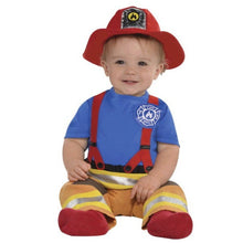Load image into Gallery viewer, Amscan Babys First Fireman Halloween Costume
