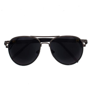 B-THERE Metal Frame Oversized Spring Leg Alloy Men's Aviator Sunglasses Polarized Brand Design Male Sun Glasses