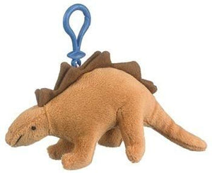 Small of the Wild Clip On Stuffed Stegosaurus by Wildlife Artists