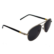 Load image into Gallery viewer, B-THERE Metal Frame Oversized Spring Leg Alloy Men&#39;s Aviator Sunglasses Polarized Brand Design Male Sun Glasses
