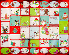Load image into Gallery viewer, B-THERE 50 Christmas Bows for Gift Wrapping with 4 Curling Ribbon Rolls and 120 Stickers Red, Green, Black, White, Siler Bundle for Presents, Decoration, Holiday, and More
