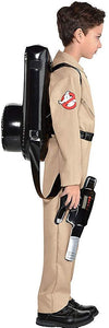 Party City Ghostbusters Costume with Proton Pack for Children, Includes Jumpsuit with Zippers and Backpack