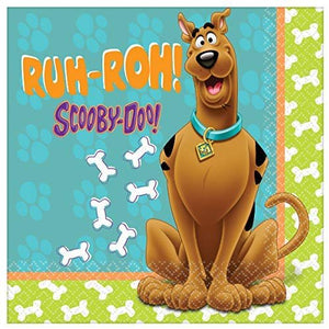 B-THERE Scooby Doo Party Supplies Any Occasion Party Pack - Seats 16: Napkins, Plates, and Cups - Childrens or Adults