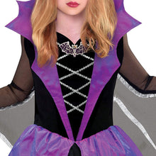 Load image into Gallery viewer, amscan Halloween Girl&#39;s Miss Battiness Costume
