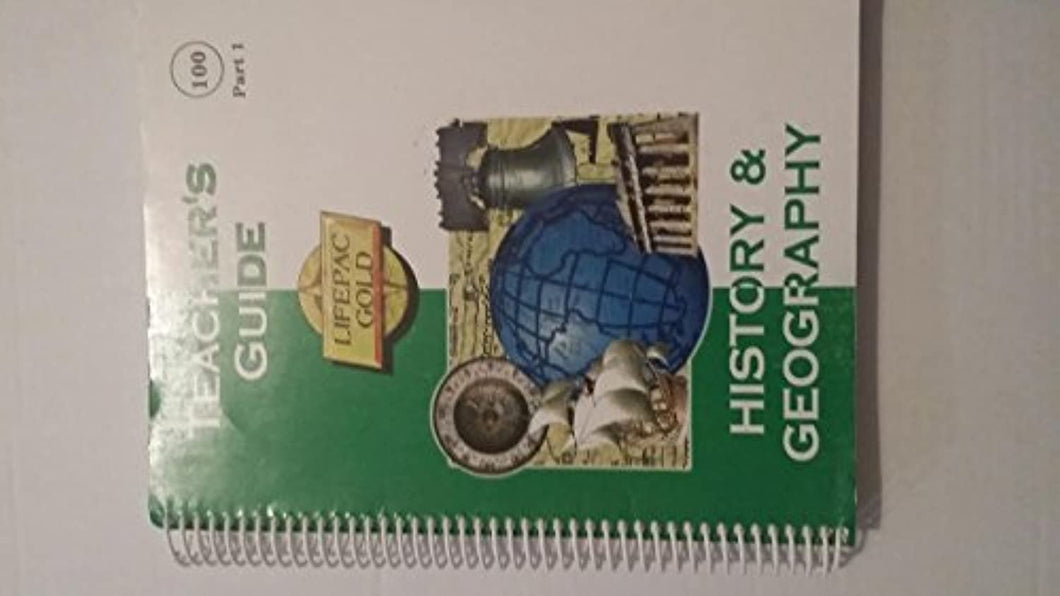Lifepac History & Geography Grade 1: Part 1 Teacher's Guide