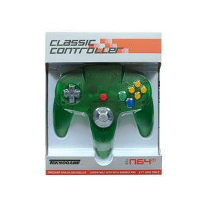 N64 Controller Clear Green TeknoGame
