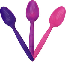Load image into Gallery viewer, Color Changing Spoons That Change Colors When Cold in Bulk - Fun Ice Cream Spoons!
