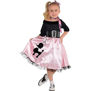 amscan Miss Sock Hop | Fashionable 40s | Small (4-6)