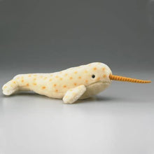 Load image into Gallery viewer, 19&quot; Narwhal Plush Stuffed Animal Toy, Whale Like Mammal
