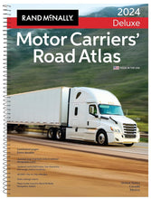 Load image into Gallery viewer, Rand McNally 2024 Deluxe Motor Carriers&#39; Road Atlas: United States, Canada, Mexico (Rand McNally Motor Carriers&#39; Road Atlas)
