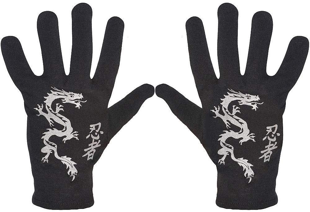 amscan Child Ninja Gloves One Size, Multicolor, (Model: 840033)