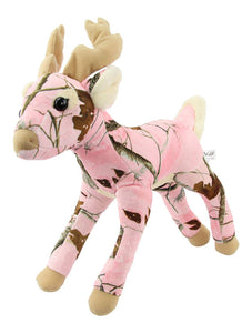 Pink Camo Realtree Deer 18 Inch Animal Camouflage Stuffed Animal Soft Plush