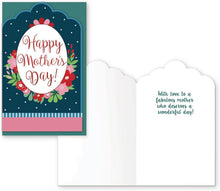 Load image into Gallery viewer, B-THERE Happy Mother&#39;s Day Greeting Card, Large Handmade Beautifully Embellished W/Tip-ons, Foil, Glitter, Envelope for Mother, Daughter, Sister or Grandmother (Mom Pink)
