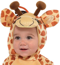 Load image into Gallery viewer, amscan Junior Giraffe Infant Costume
