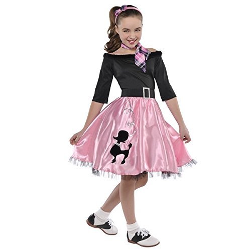 amscan Miss Sock Hop | Fashionable 40s | Small (4-6)