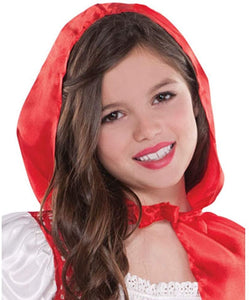 Suit Yourself Classic Red Riding Hood Halloween Costume for Girl, with Accessories