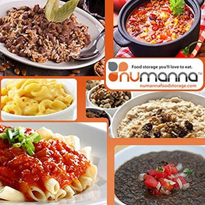NuManna MEGA Family Pack Long Term Storage Food