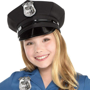 Police Dress Halloween Costume for Girls, Small, with Included Accessories, by Amscan