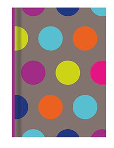 Hardback Notebook Set, Dots & Stripes - 2 notepads, 8.5" x 5.75" Lined Pages Stationery