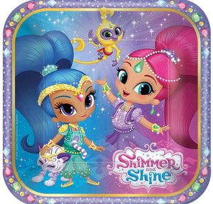 Shimmer and Shine Plate (S) 8ct [Contains 5 Manufacturer Retail Unit(s) Per Amazon Combined Package Sales Unit] - SKU# 541653