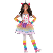 Load image into Gallery viewer, Rainbow Unicorn Child Costume - Large

