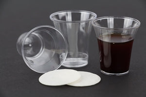 B-THERE 1000 Count Clear Disposable Communion Cups Set