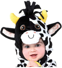 Load image into Gallery viewer, amscan Baby Mini Moo Costume‑ 6‑12 Months, Multicolored
