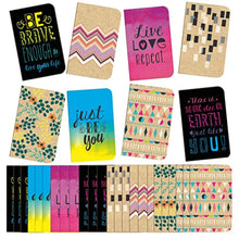 Load image into Gallery viewer, B-THERE 24 Pack Mini Notebooks for Women in Bulk Lined Small Journals, Pocket Size
