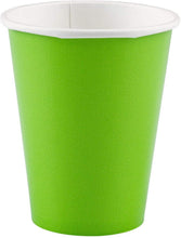 Load image into Gallery viewer, amscan Party Supplies Paper Cup Party Drinkware, Kiwi, 9 oz, 8 ct (10022518)
