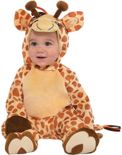 Load image into Gallery viewer, amscan Junior Giraffe Infant Costume
