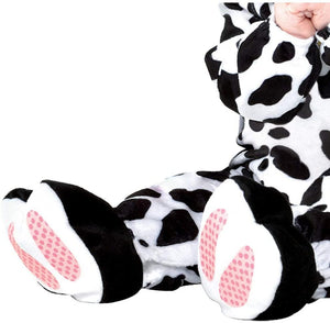 amscan Baby Mini Moo Costume‑ 6‑12 Months, Multicolored