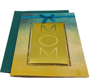 B-THERE Bundle of 8 Handmade Mother's Day Cards - Large Beautifully Embellished W/ Tip-ons, Foil & Glitter