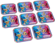 Load image into Gallery viewer, American Greetings Shimmer &amp; Shine Paper Dessert Plates, 8 Count
