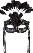 Load image into Gallery viewer, Amscan 365706 After Dark Masquerade Mask, 1ct
