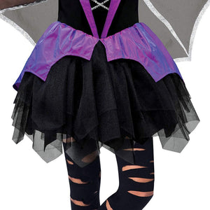 Miss Battiness Vampire Halloween Costume for Girls, Small, with Included Accessories, by Amscan